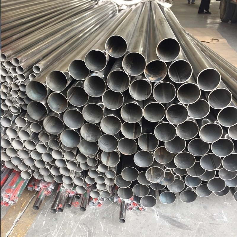 0.8mm Thickness No.1 Surface Cold Rolled Round Stainless Steel Tube Pipe For Heat Exchangers