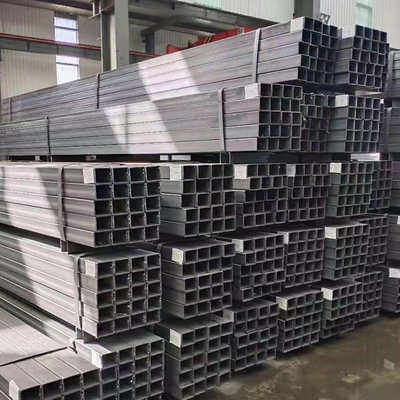 Prostokąt ASTM 179 Walcowana na gorąco czarna stal ERW Stalowa rura konstrukcyjna 40 * 60